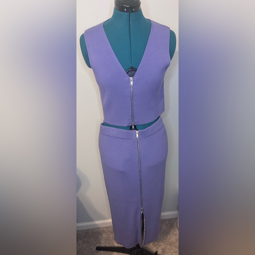 💜💅 Nordstrom💅💜 Open Edit Tank and Skirt Set Size Large